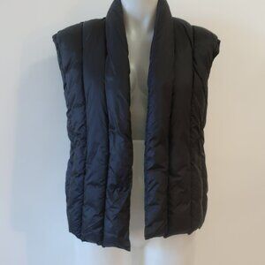 Womens OUI Black Knit & Down Vest 4